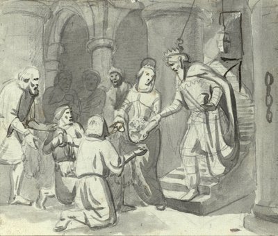 The Miracle of the Flowers of Saint Casilda by Marià Fortuny